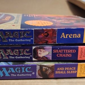 3 Magic the gathering books MTG